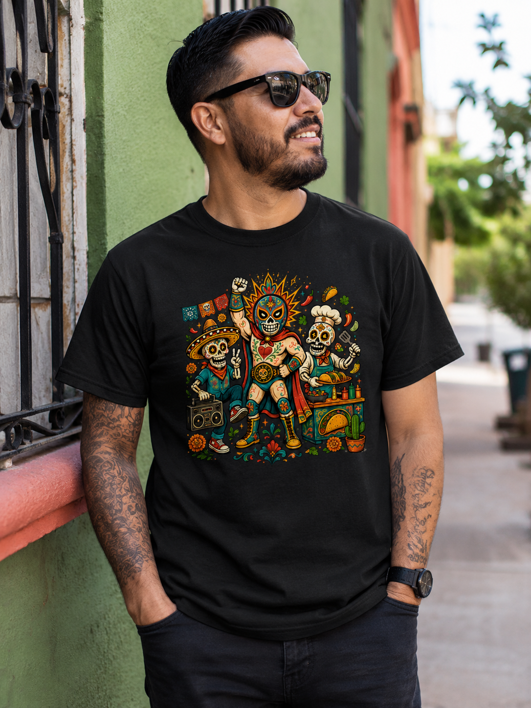 Los Chidos Tres Amigos T Shirt