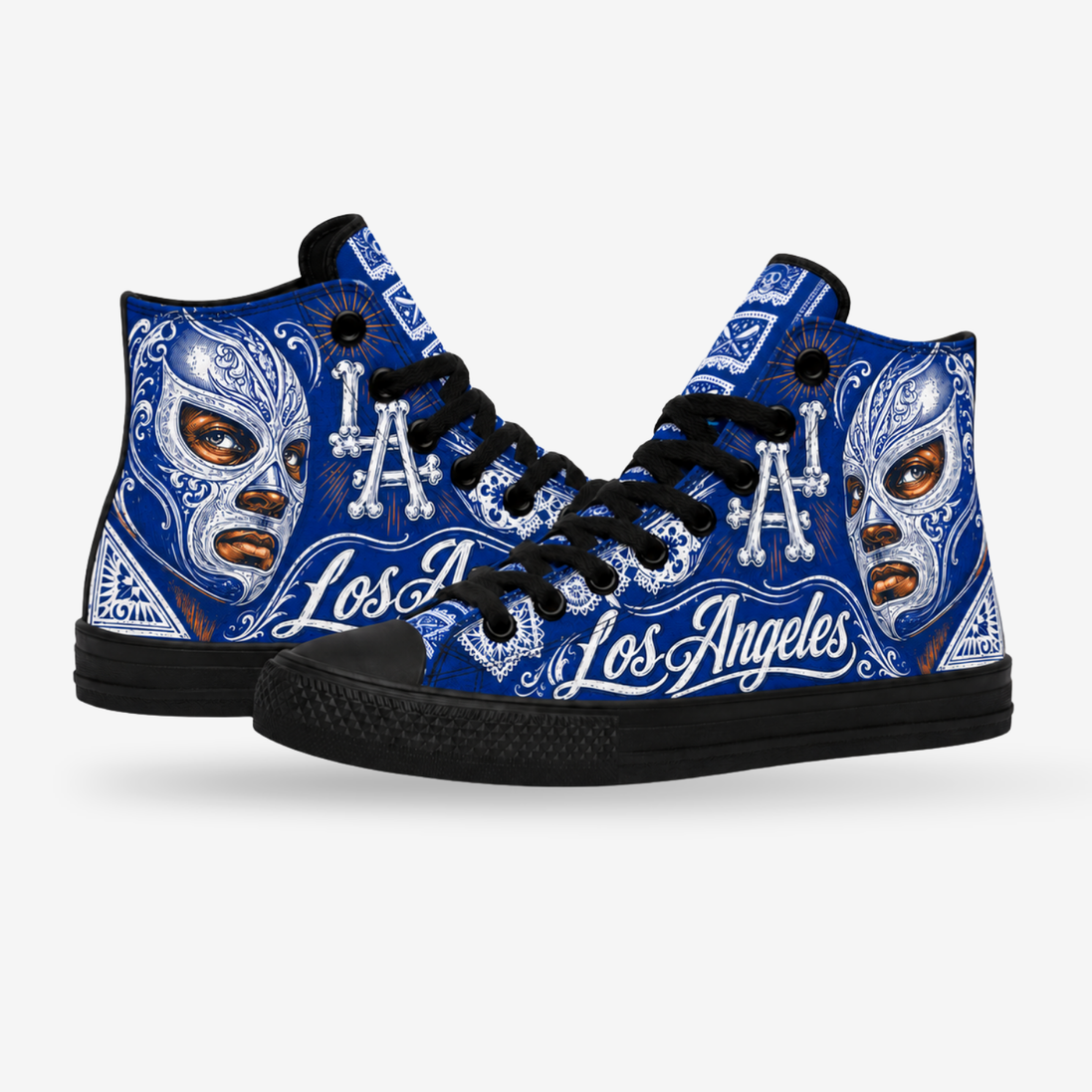 Lucha Libre Legends of Los Angeles High Tops