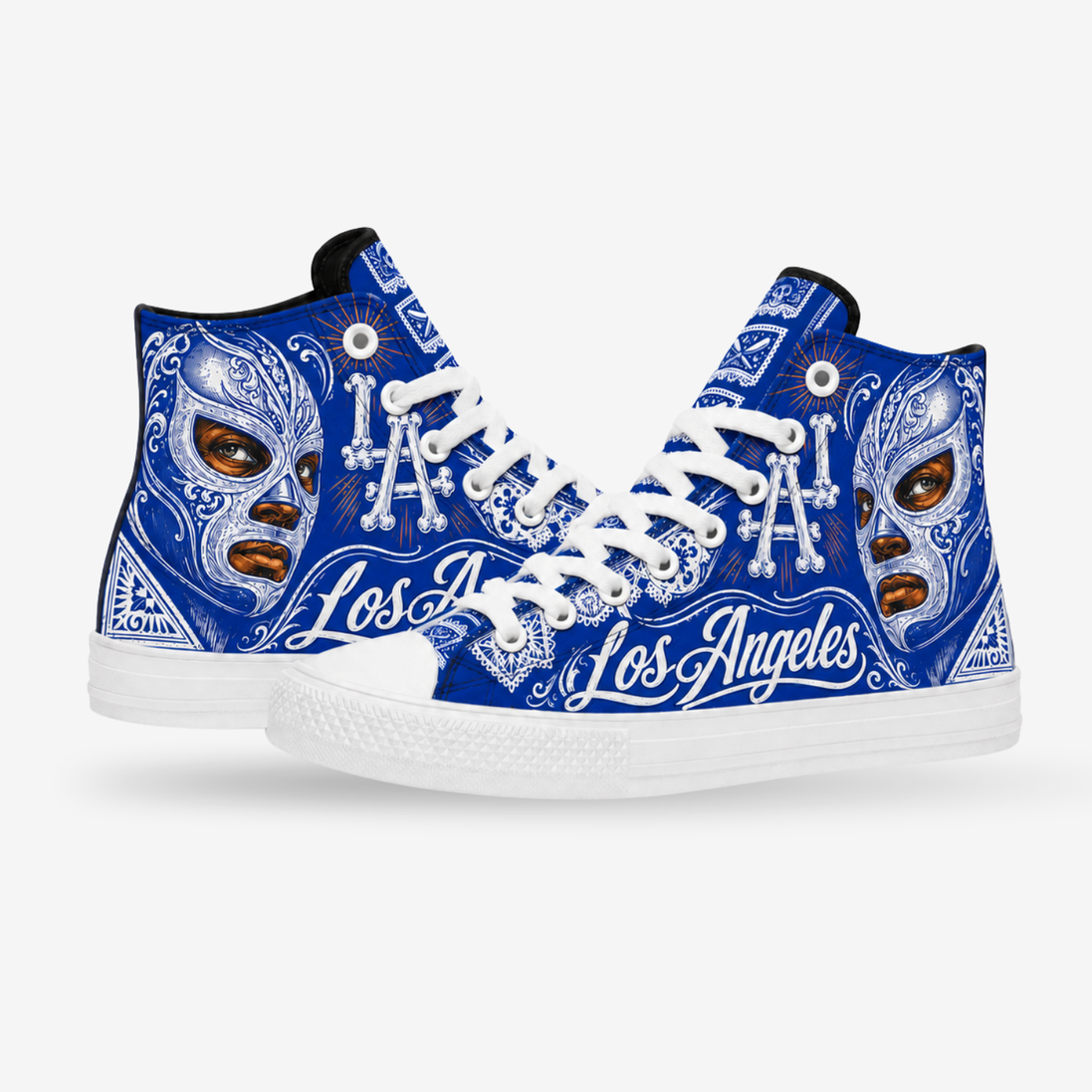 Lucha Libre Legends of Los Angeles High Tops