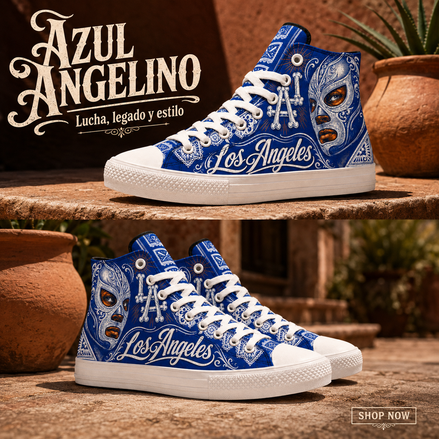 Lucha Libre Legends of Los Angeles High Tops