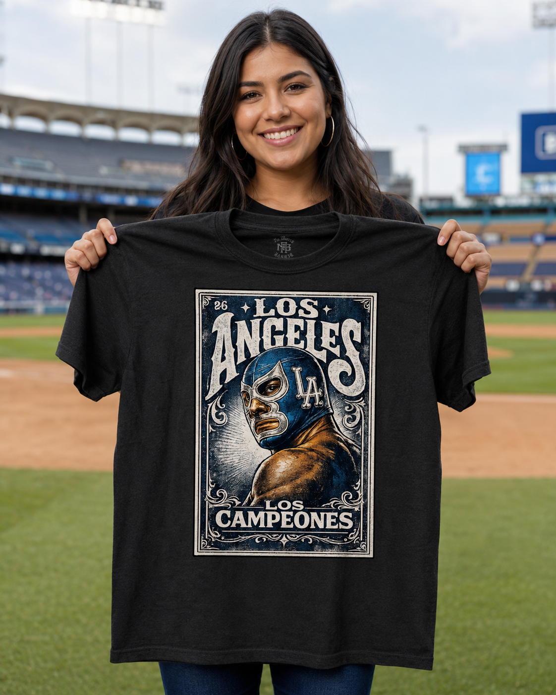 Lucha Los Angeles Loteria T Shirt