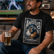 Lucha Los Angeles Loteria T Shirt