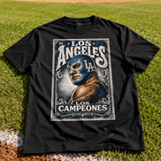 Lucha Los Angeles Loteria T Shirt
