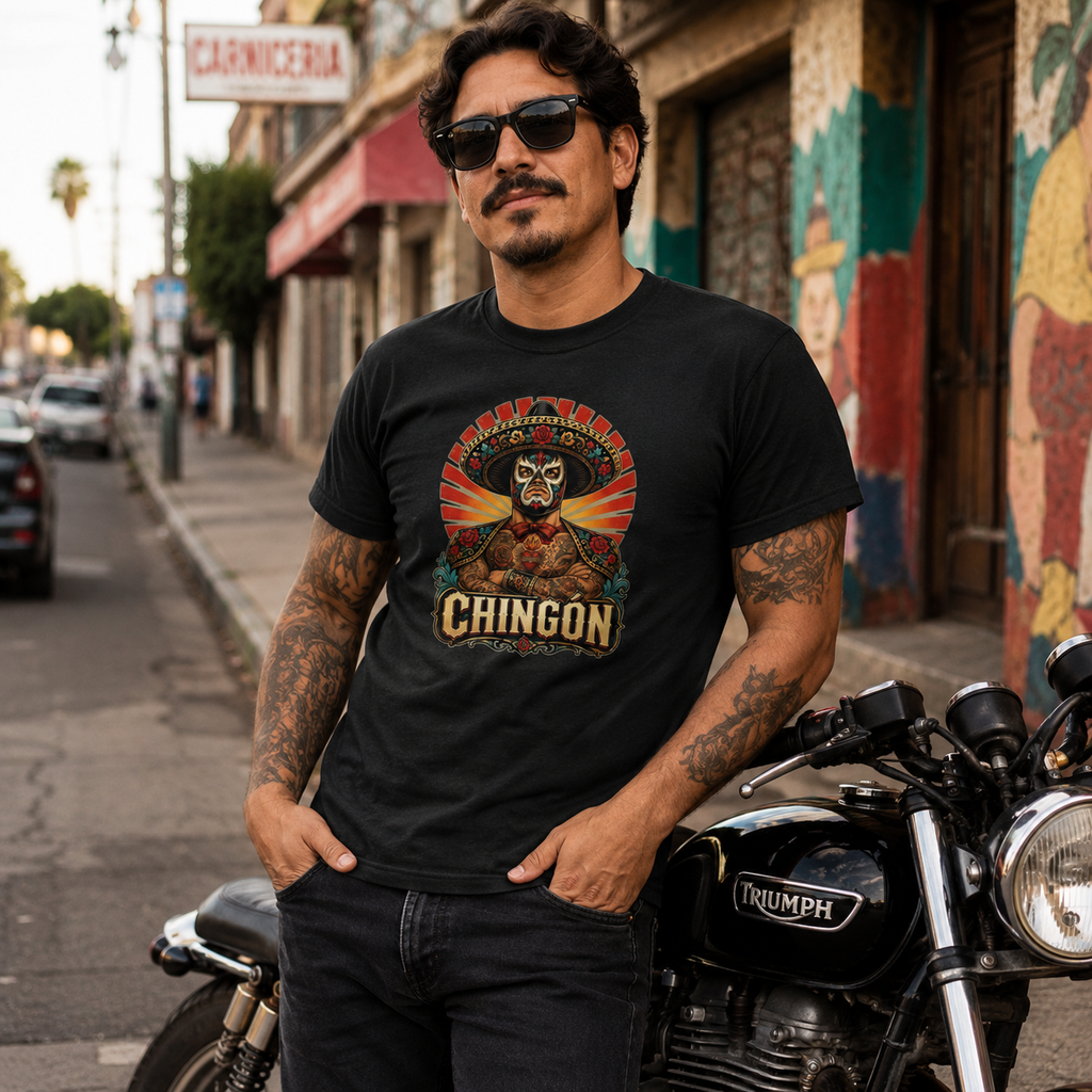 Luchador Chingon T Shirt