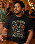 Luchador Padre Más Chingon T Shirt
