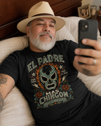 Luchador Padre Más Chingon T Shirt