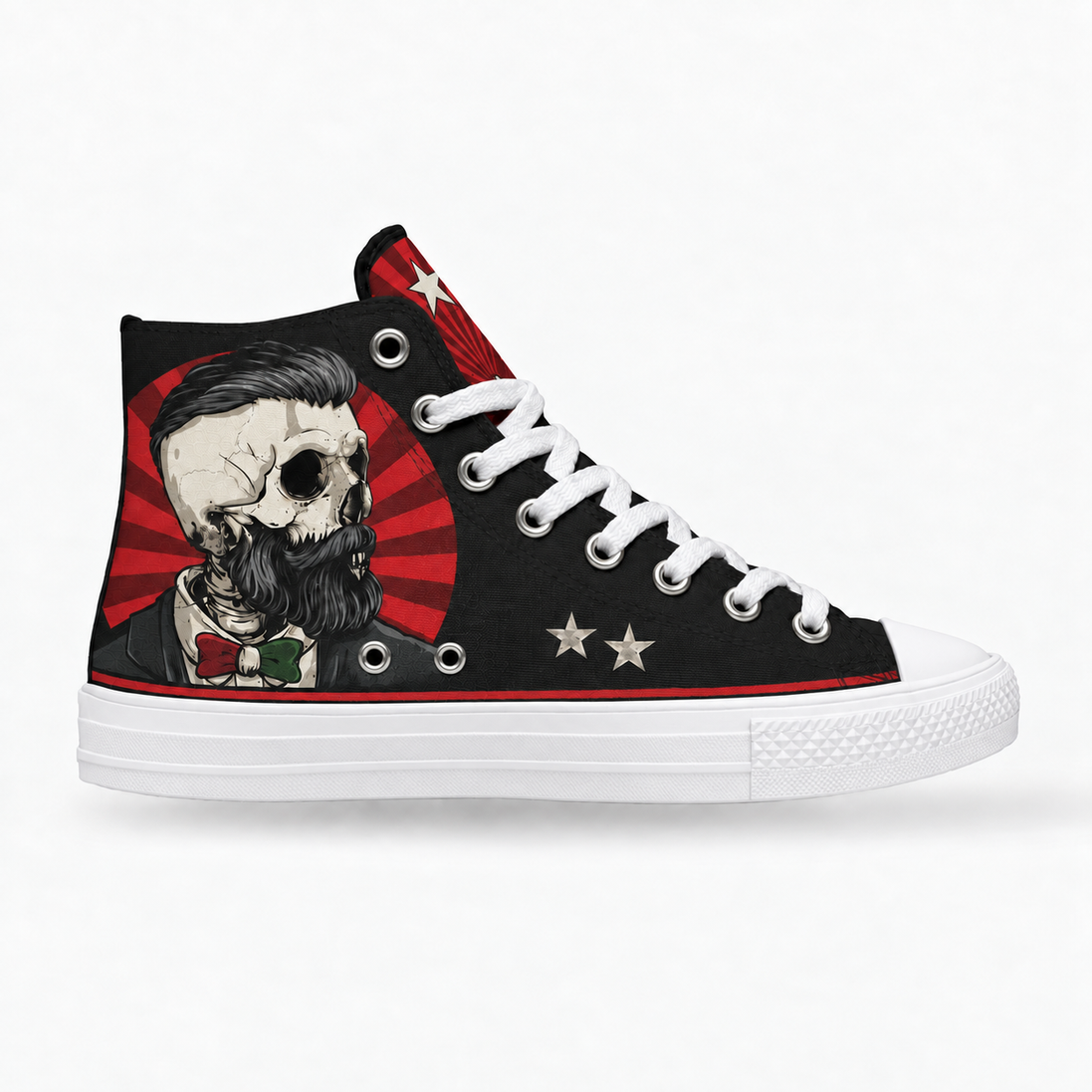 Firme y Chingón – Gentleman Skull High Tops