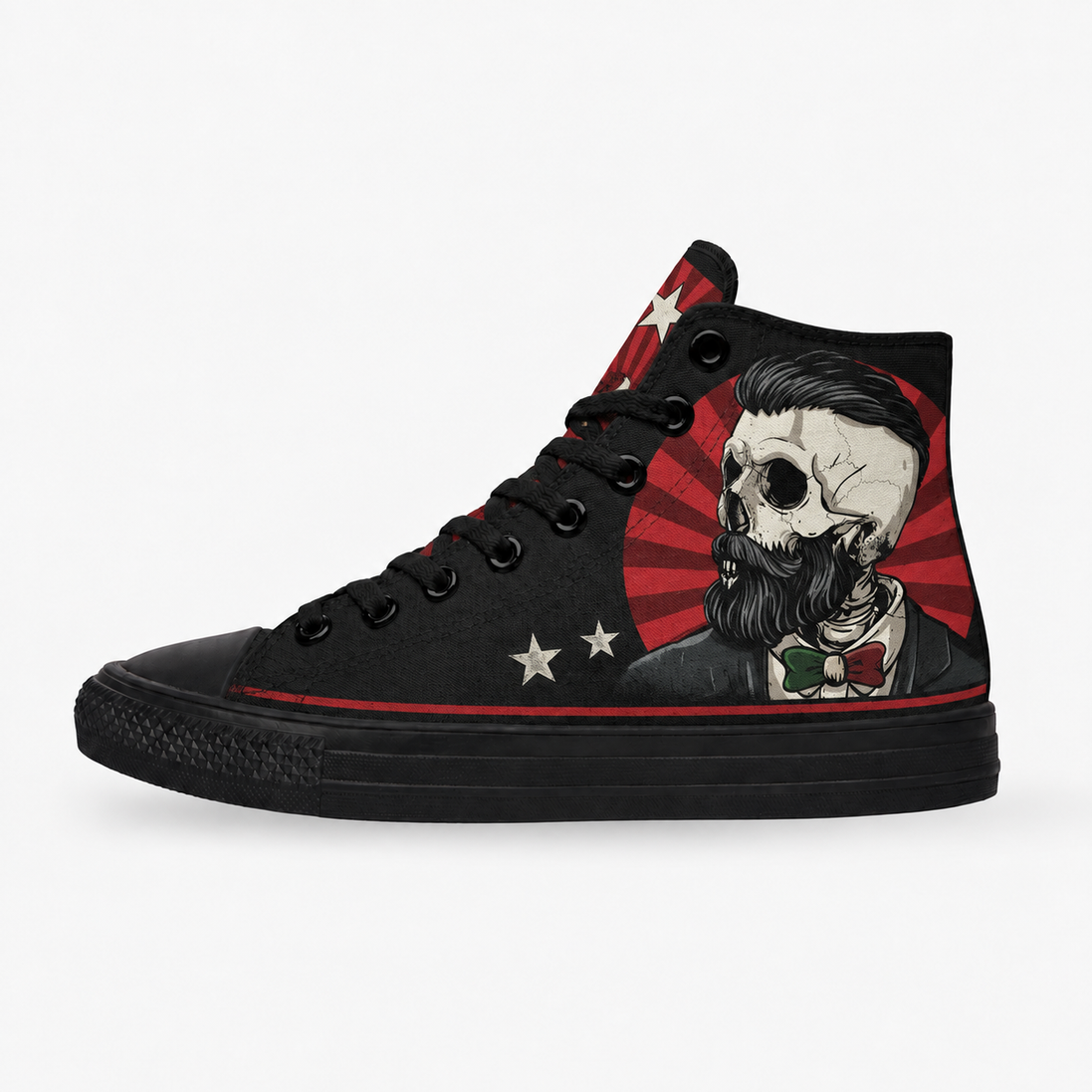 Firme y Chingón – Gentleman Skull High Tops