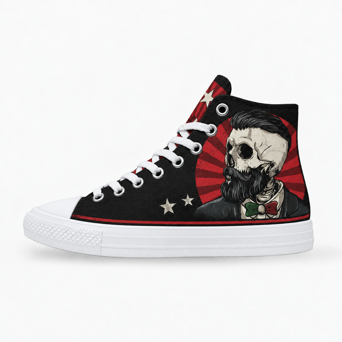 Firme y Chingón – Gentleman Skull High Tops