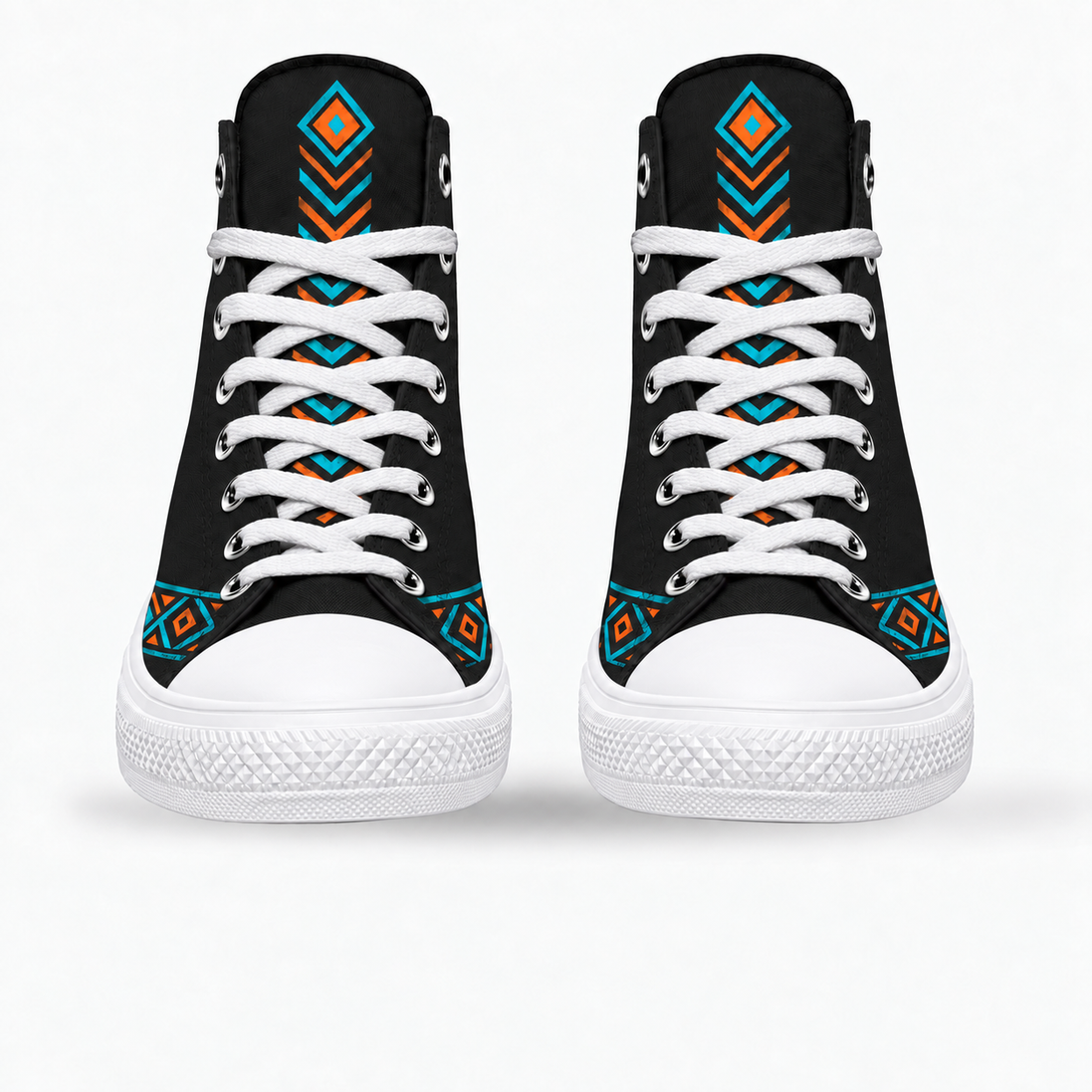 El Jefe – Sombrero Skull High Tops