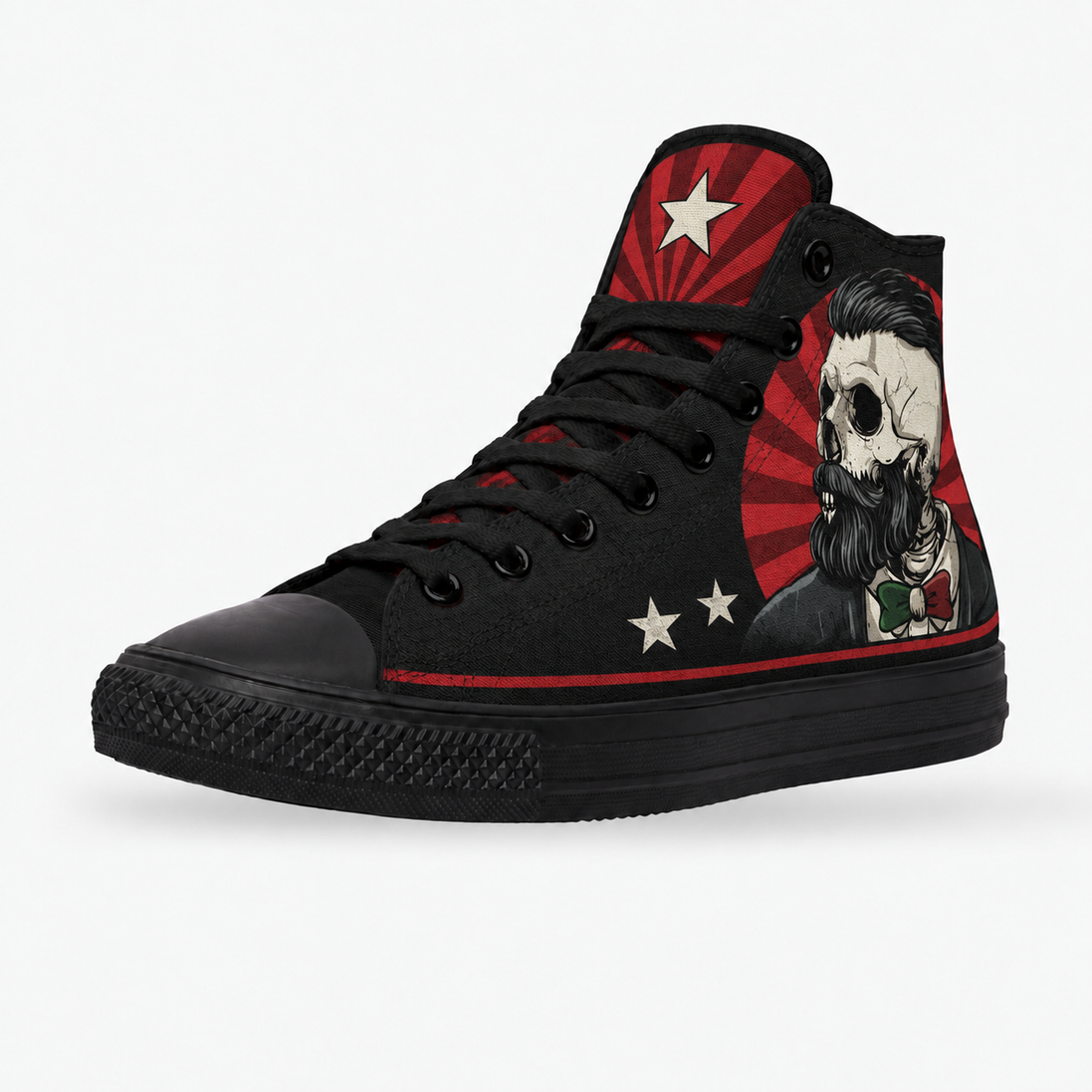 Firme y Chingón – Gentleman Skull High Tops