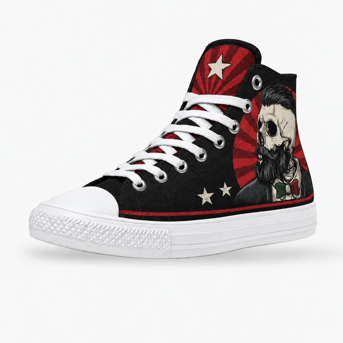 Firme y Chingón – Gentleman Skull High Tops