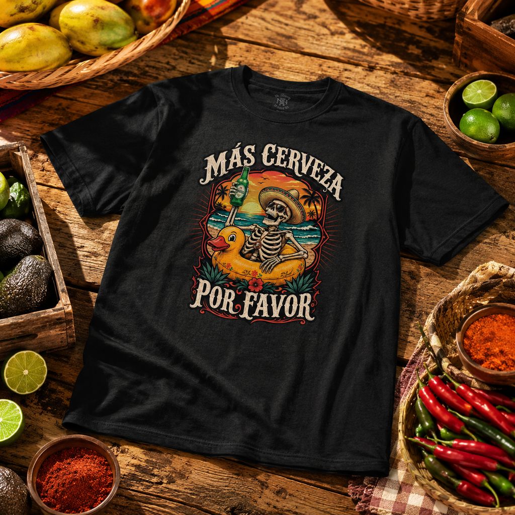 Mas Cerveza Por Favor T Shirt
