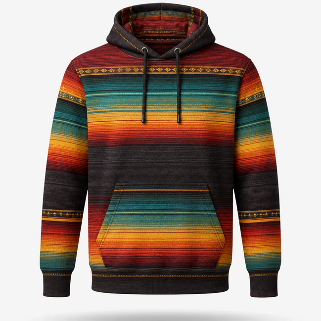 Michoacán Cultura – Fuego Turquesa Hoodie