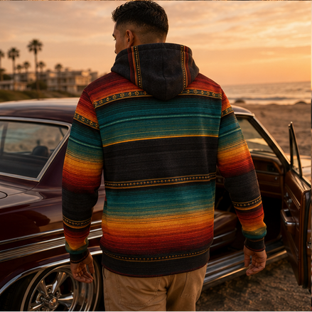 Michoacán Cultura – Fuego Turquesa Hoodie