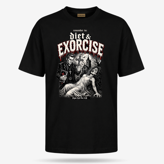 Diet & Exorcise Gym Bat T Shirt
