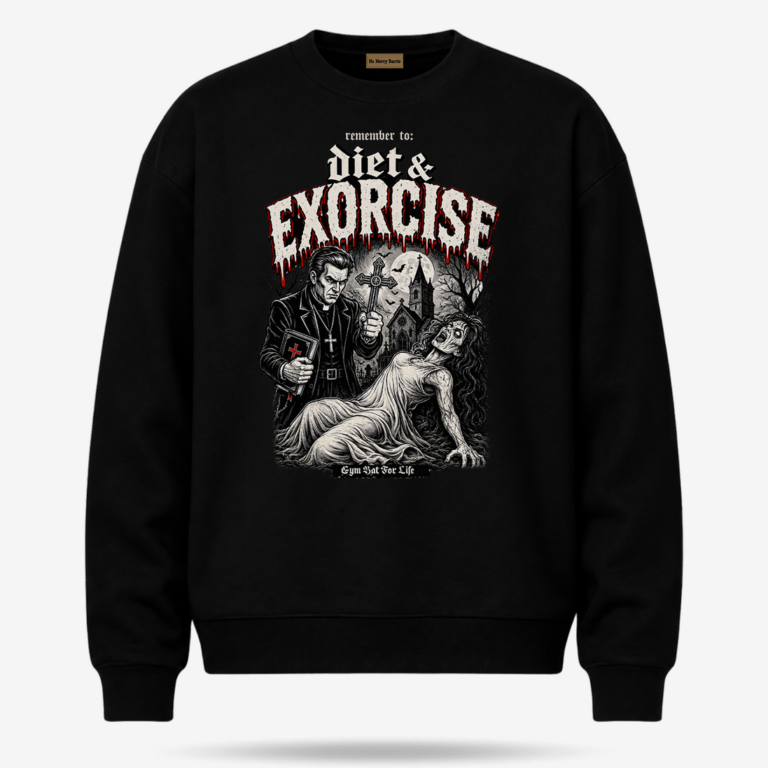 Diet & Exorcise Gym Bat Sweater