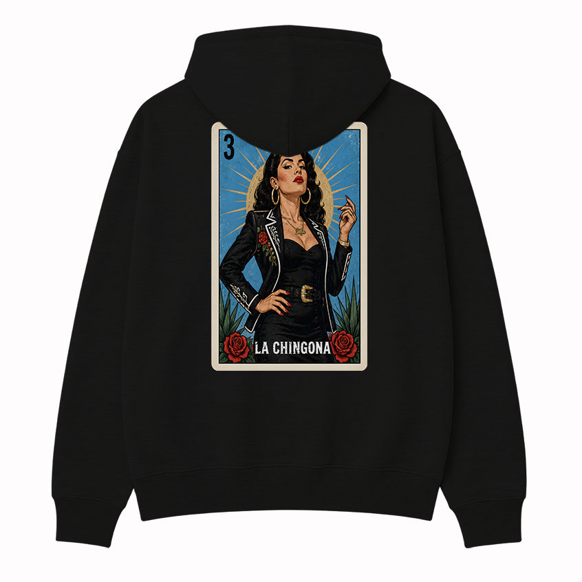 La Chingona No Se Deja Hoodie