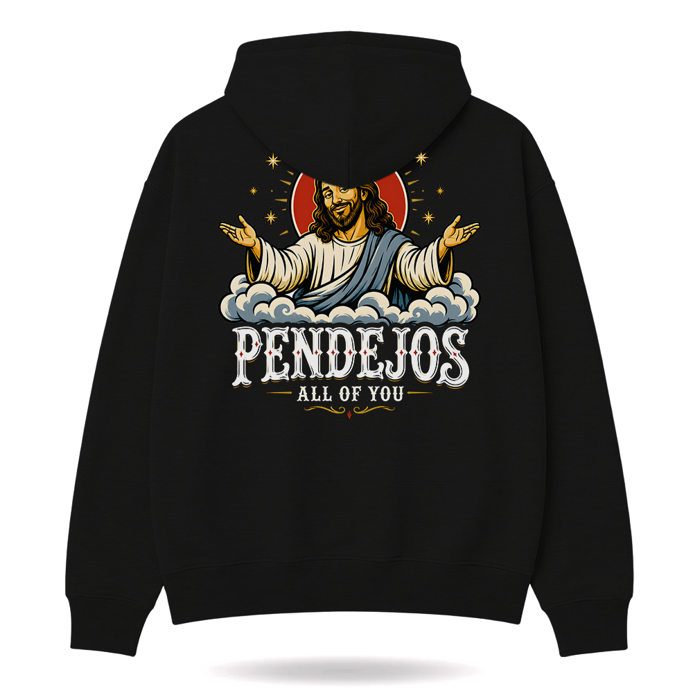 Pendejos, All Of You Old School OG Hoodie