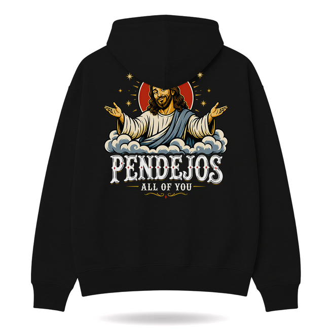 Pendejos, All Of You Old School OG Hoodie