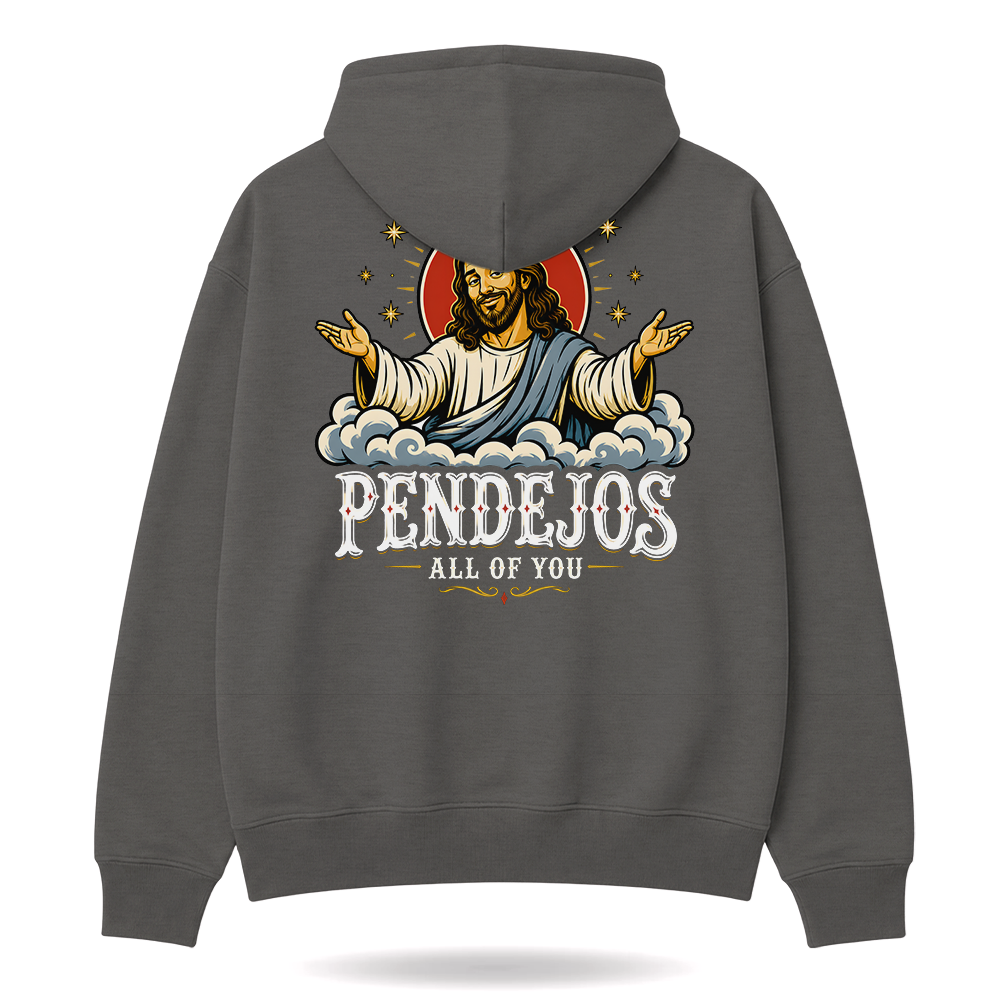 Pendejos, All Of You Old School OG Hoodie