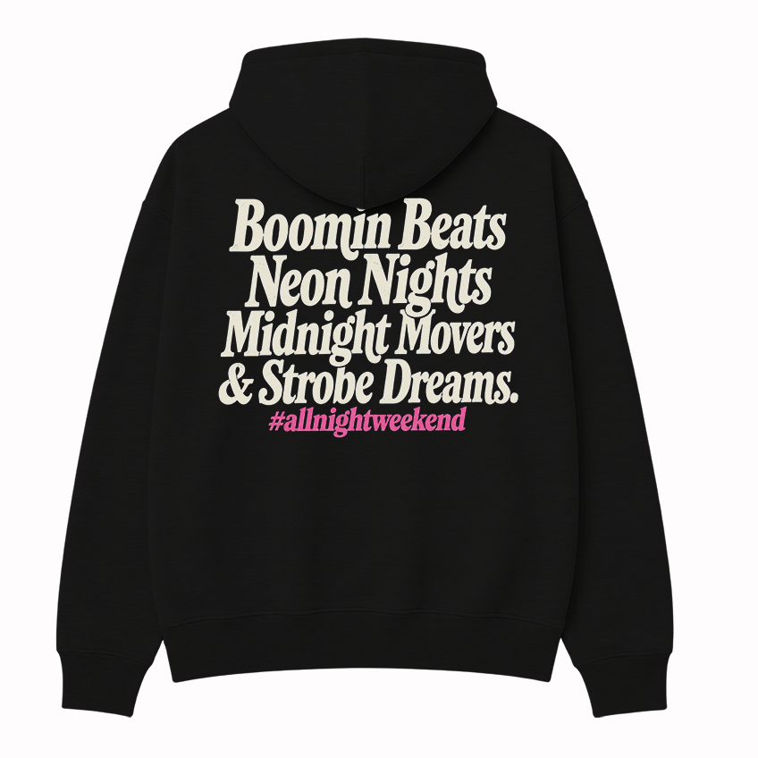 Neon Weekend Anthem Hoodie