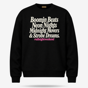 Neon Weekend Anthem Sweater