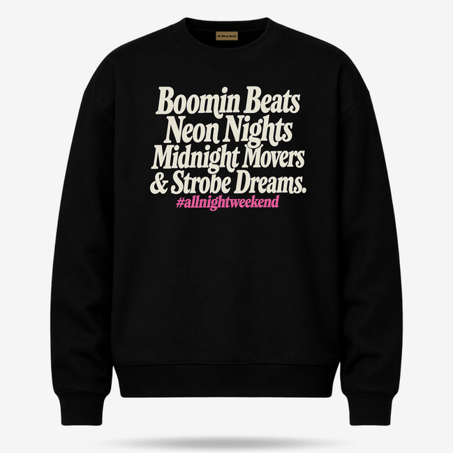 Neon Weekend Anthem Sweater
