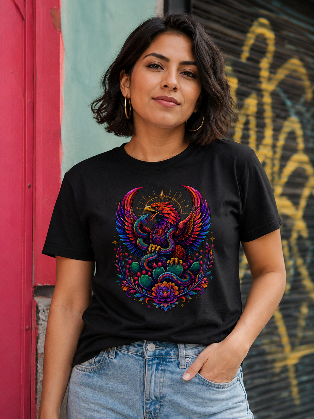 Neon Aguil T Shirt