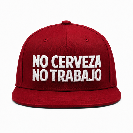 No Cerveza No Trabajo Snapback