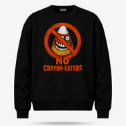 No Crayon Eaters Anti Candy Corn Sweater