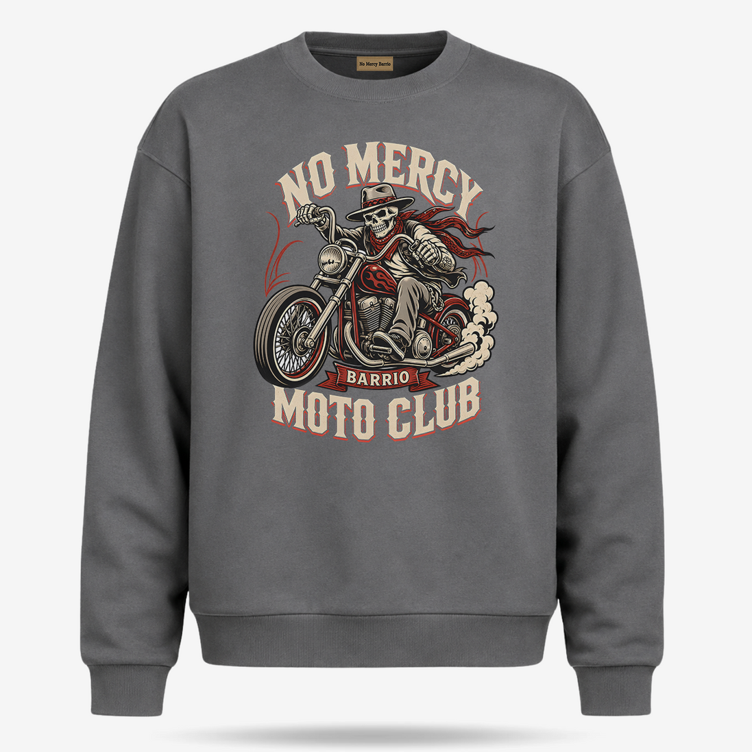 No Mercy Barrio Moto Club Sweater