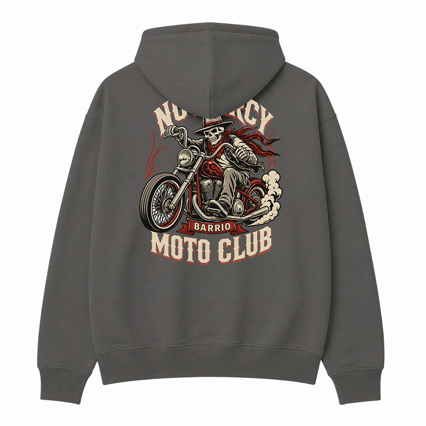 No Mercy Barrio Moto Club Hoodie