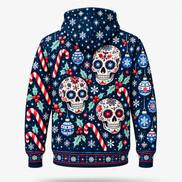 Noche Azul de Calaveras – Winter Magic Hoodie