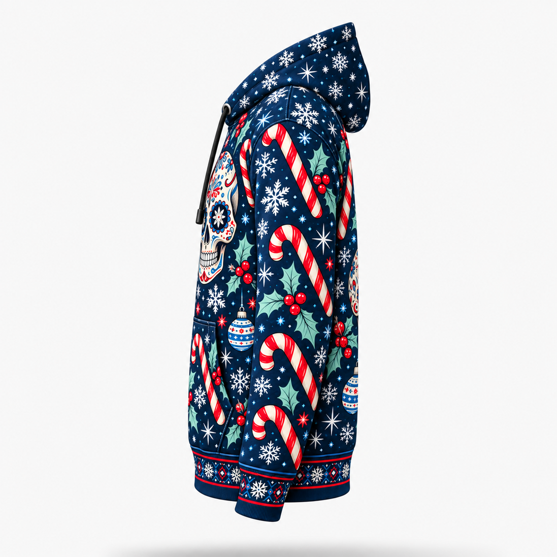Noche Azul de Calaveras – Winter Magic Hoodie