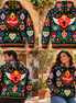 Corazones de Fuego y Esperanza Hoodie