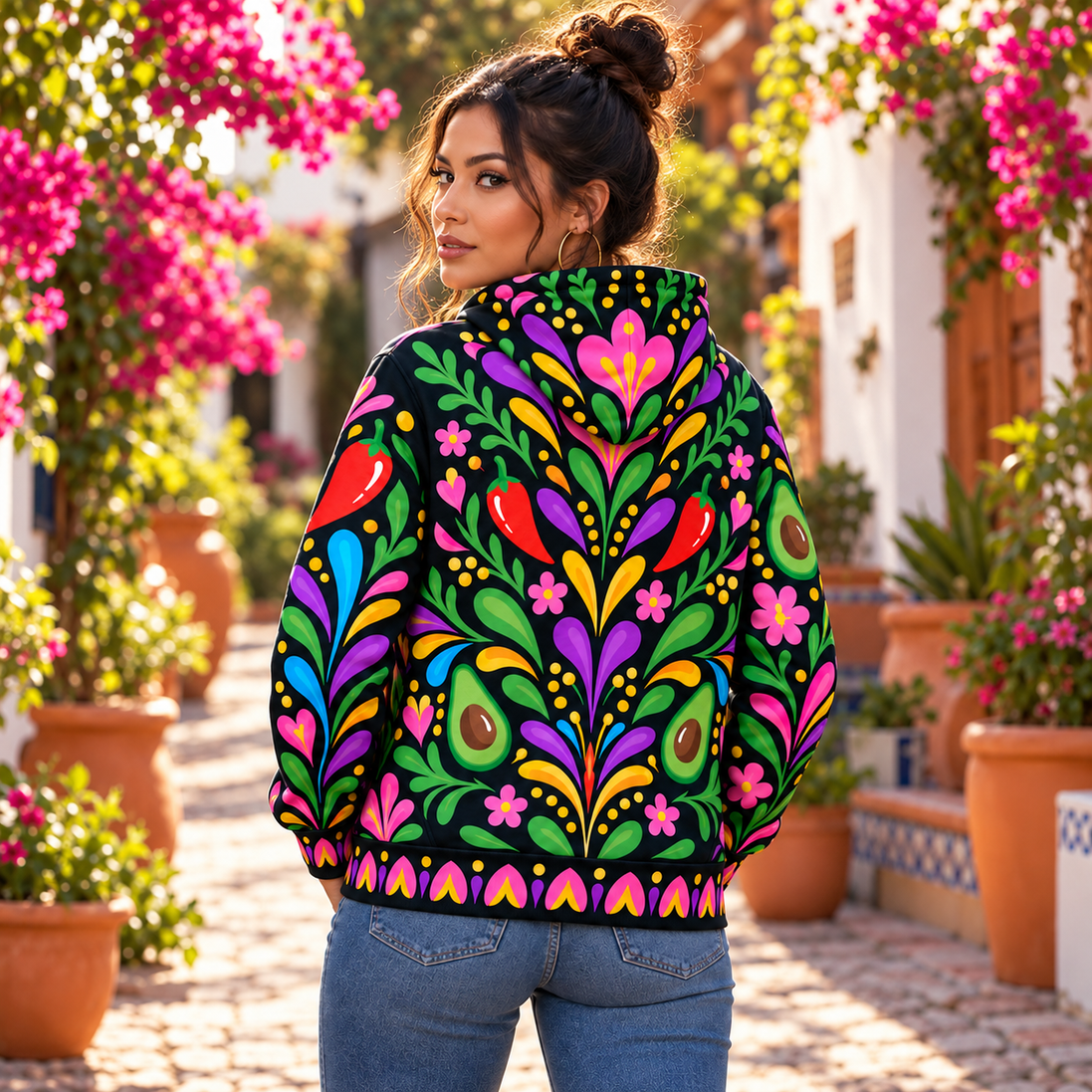 Donde el Corazón Siempre Florece Hoodie