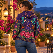 Guadalupe – Celestial Bloom Hoodie