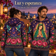 Guadalupe – Celestial Bloom Hoodie