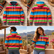 Un Horizonte de Mil Colores Hoodie