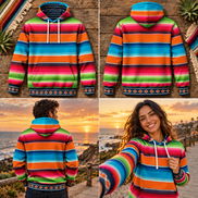 Un Horizonte de Mil Colores Hoodie