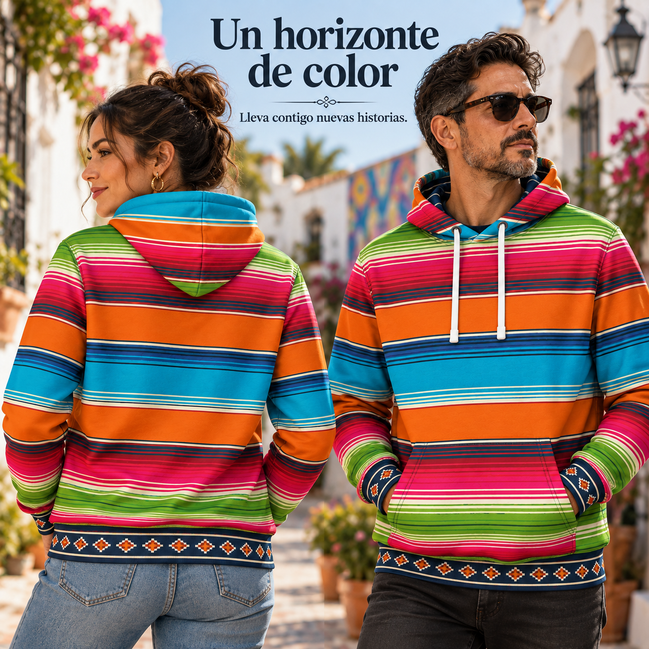 Un Horizonte de Mil Colores Hoodie