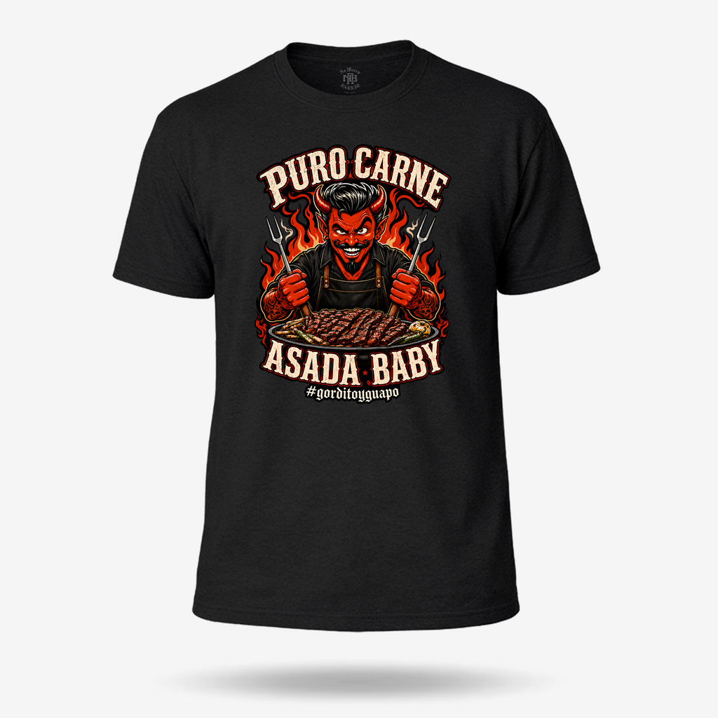 Puro Carne ASADA Baby T Shirt