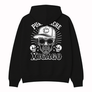 Puro Pinche Xicago Calavera Hoodie
