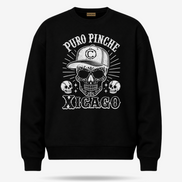 Puro Pinche Xicago Calavera Sweater