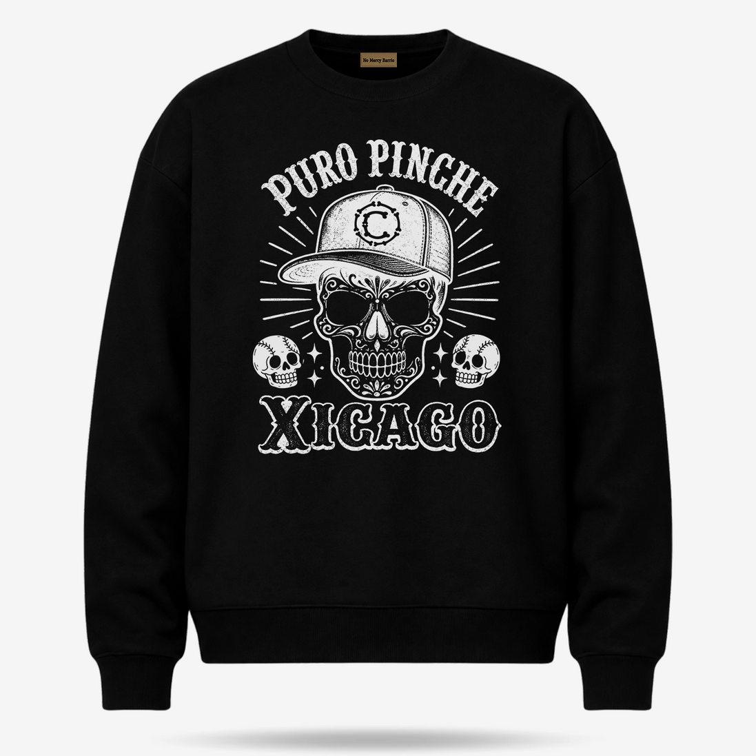 Puro Pinche Xicago Calavera Sweater