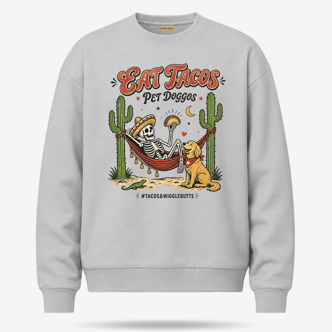 Eat Tacos Pet Doggos El Bandito Sweater