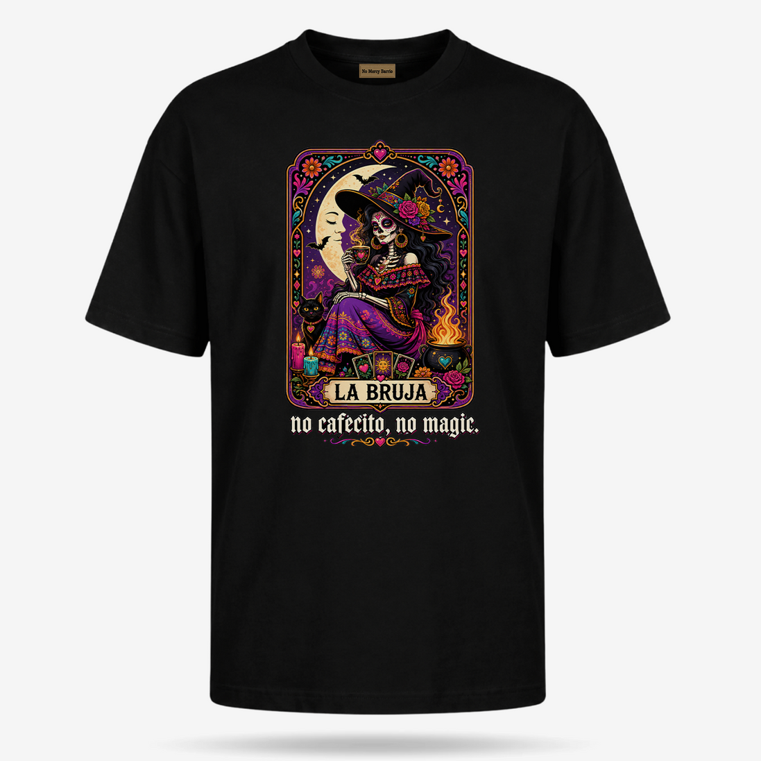 No Cafecito No Magic La Bruja T Shirt
