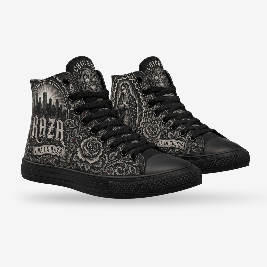Reina de la Raza High Tops