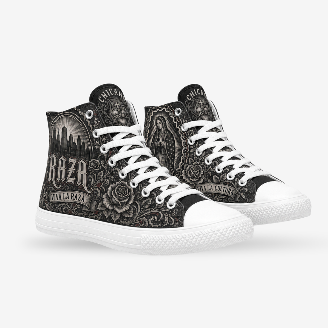 Reina de la Raza High Tops